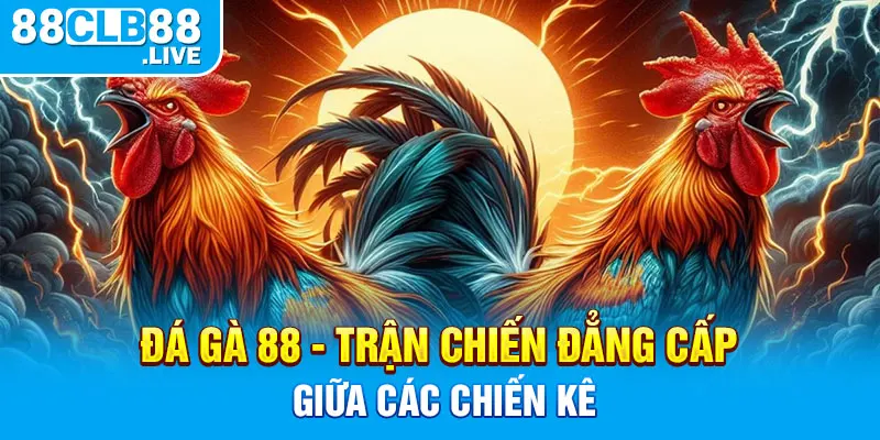 Đá gà 88 - Trận chiến đẳng cấp giữa các chiến kê