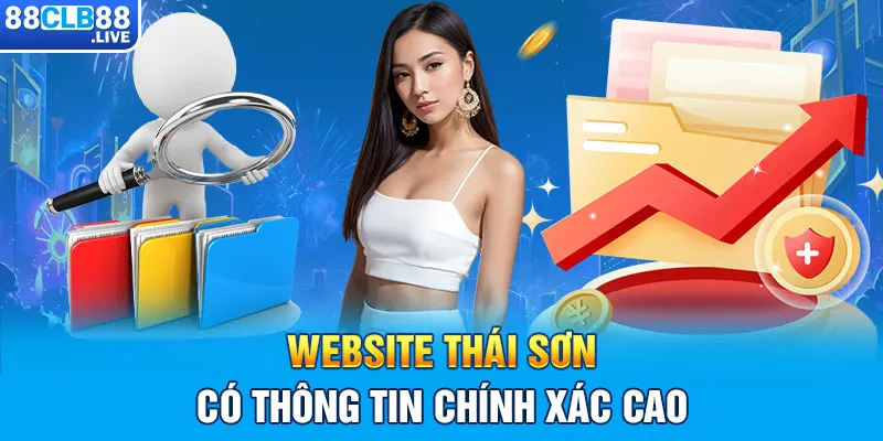 Website Thái Sơn có thông tin chính xác cao